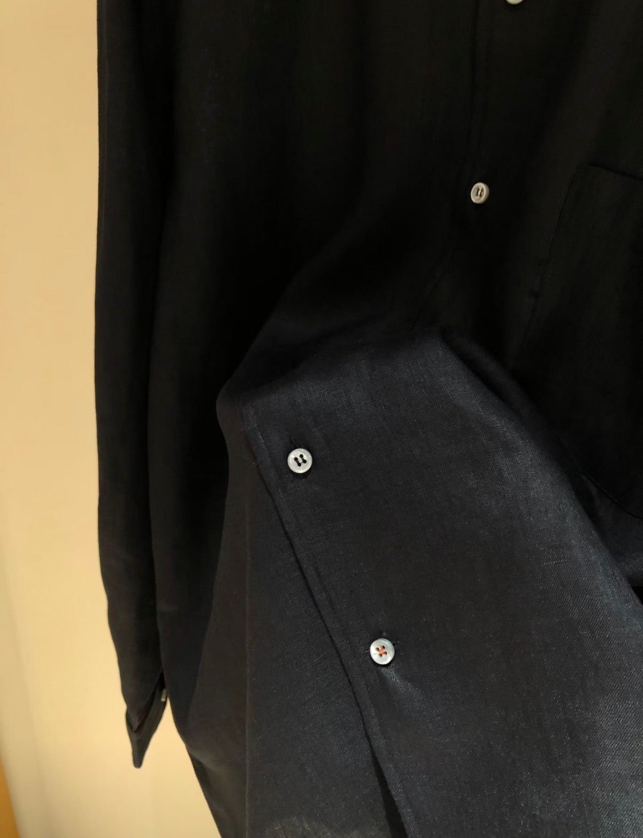 Premium European Linen Resort Set – Black Edition