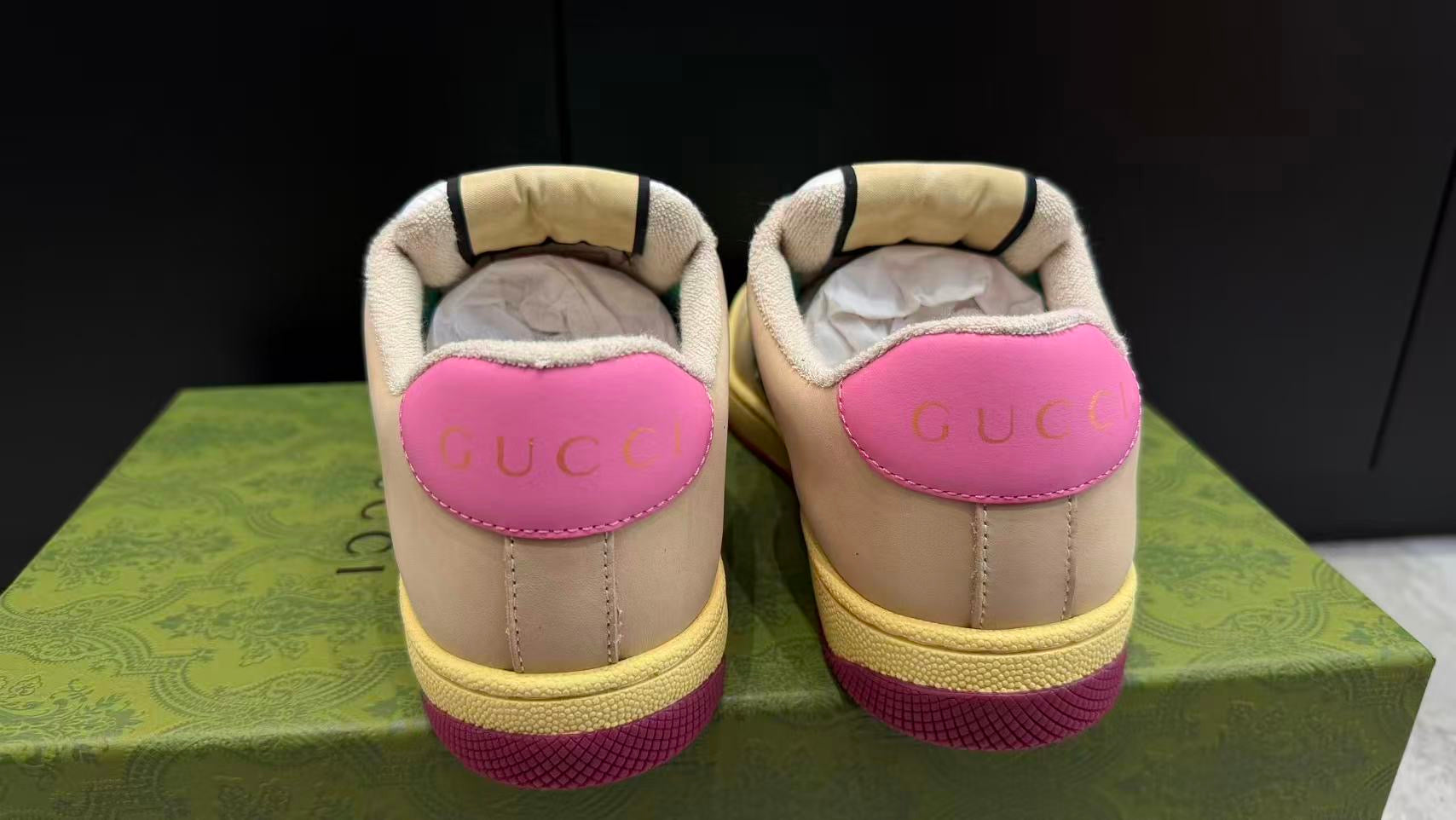 Signature Riviera Sneakers – Beige Multicolor