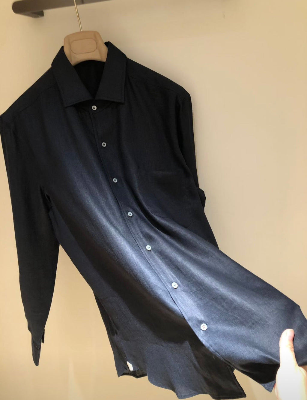 Premium European Linen Resort Set – Black Edition