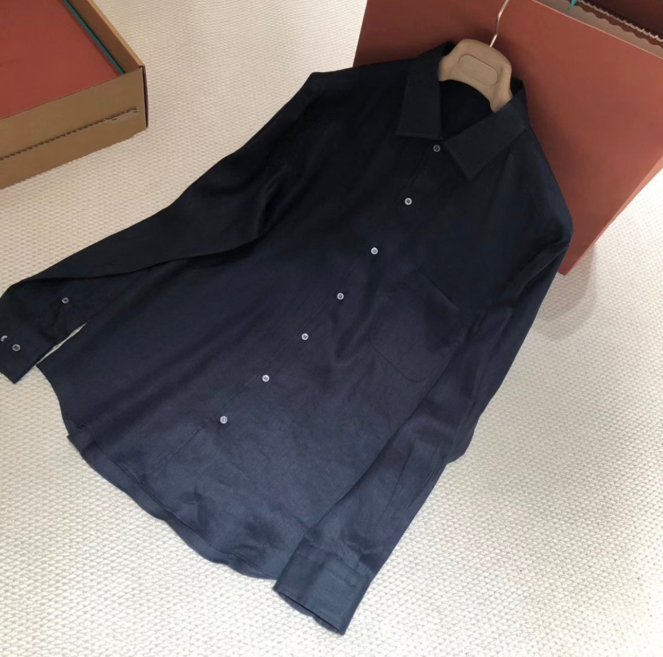 Premium European Linen Resort Set – Black Edition